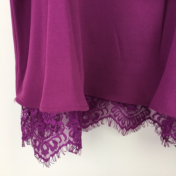 NWT Harlowe and Graham Double Layer Lace Cami Med - Picture 4 of 7